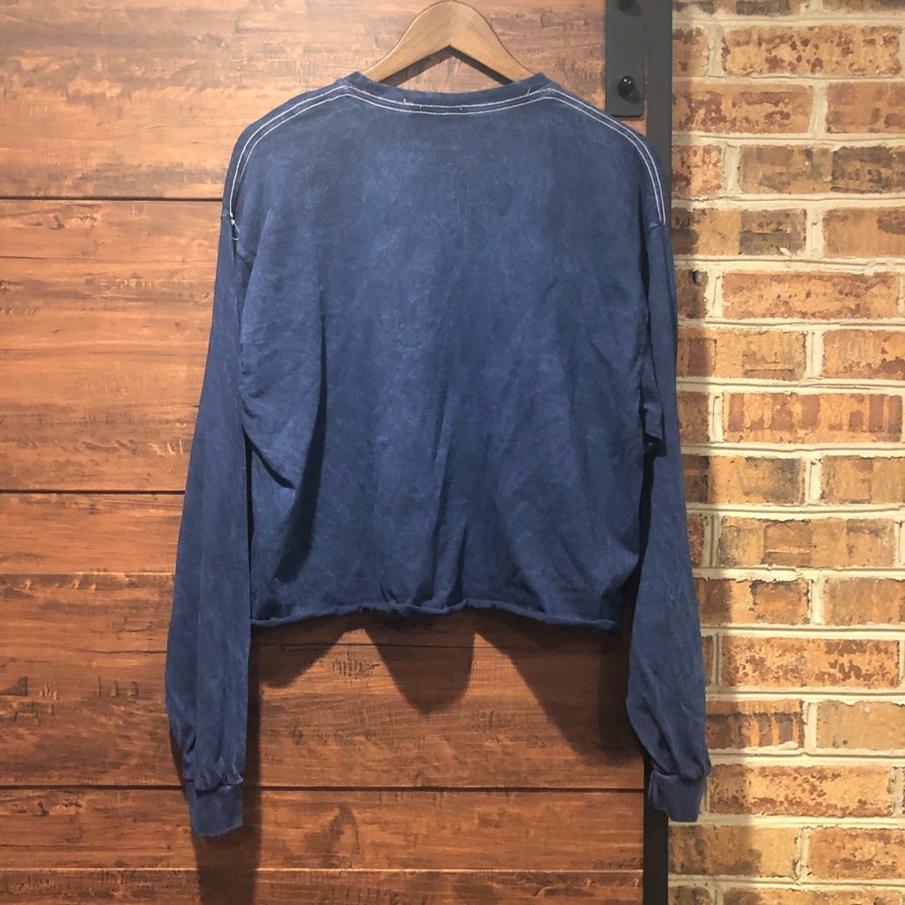 NWT Coco cola long sleeve crop top size Large - Picture 5 of 8